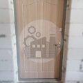 наружная одностворчатая дверь ДВНТР-38 с окрасом нитроэмаль и отделкой МДФ внутри