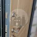 стальная дверь ДВТРМ-13 с верхней вставкой, стеклом и терморазрывом, блок с замками